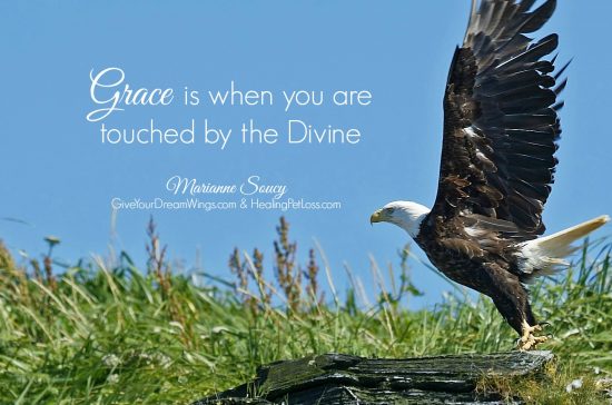 Grace is being touched by the Divine - Marianne Soucy
