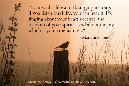 Soul song - Marianne Soucy Give Your Dream Wings 940