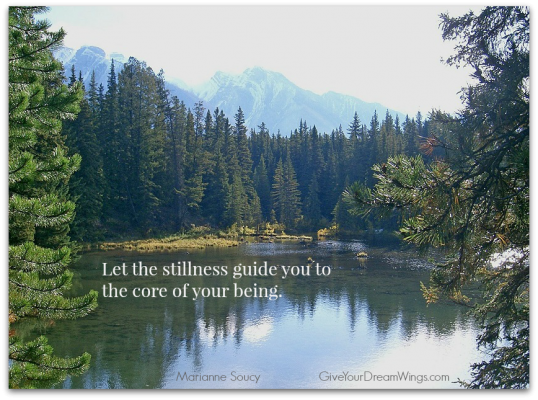 stillness Marianne Soucy Give Your Dream Wings - txt shadow